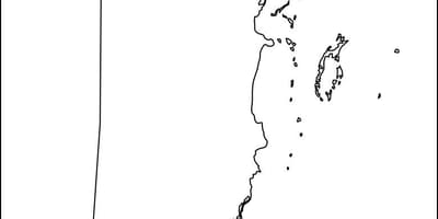 ನಕ್ಷೆ ಬೆಲೀಜ್ ಔಟ್ಲೈನ್